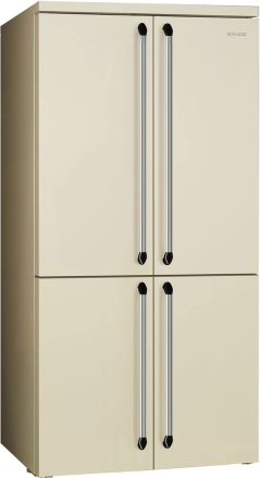 Smeg FQ960 kjøleskap & fryser, 187 cm, creme