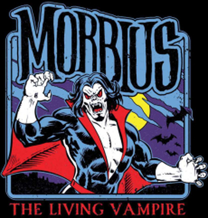 Morbius The Living Vampire Men's T-Shirt - Black - M - Schwarz