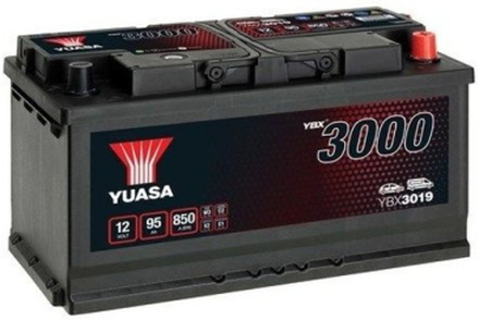 Bilbatteri SMF Yuasa YBX3019 12V 95Ah 850A