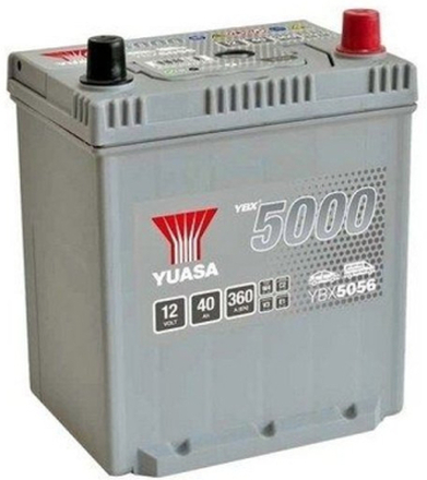 Bilbatteri SMF Yuasa Silver YBX5056 12V 40Ah 360A