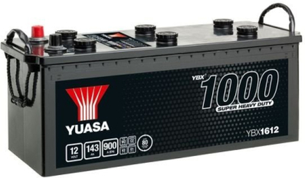 Lastbilsbatteri Yuasa YBX1612 12V 143Ah 900A