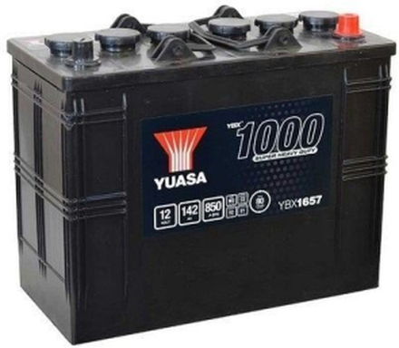 Lastbilsbatteri Yuasa YBX1657 12V 142Ah 850A