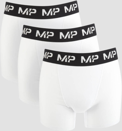 MP Men's Boxers - White (3 Pack) - XXS