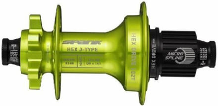 Spank HEX J-Type Boost R148 HG baknav - svart - 148x12mm