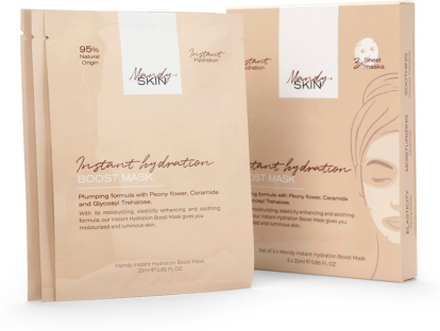 Mandyskin Mandy Instant Hydration Boost Mask 3-pack