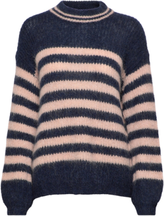 Paris Alpaca Blend Sweater Pullover Multi/mønstret Lexington Clothing*Betinget Tilbud