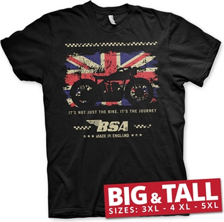 B.S.A. Motor Cycles - The Journey Big & Tall T-Shirt, T-Shirt