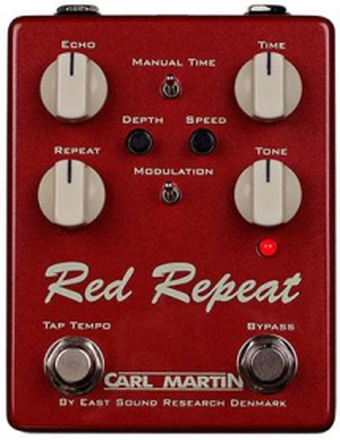 Carl Martin Red Repeat guitar-effekt-pedal