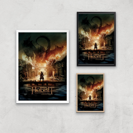 The Hobbit: Battle Of The Five Armies Giclee Art Print - A4 - Print Only