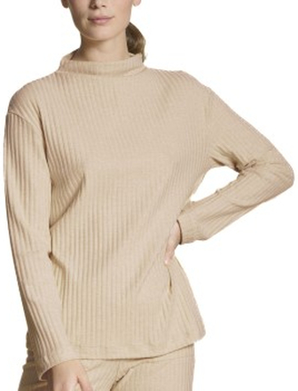 Calida Home Hub Sweater Creme bomuld Medium Dame