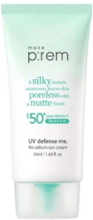 Make P:rem UV defense me. No Sebum Sun cream 50 ml