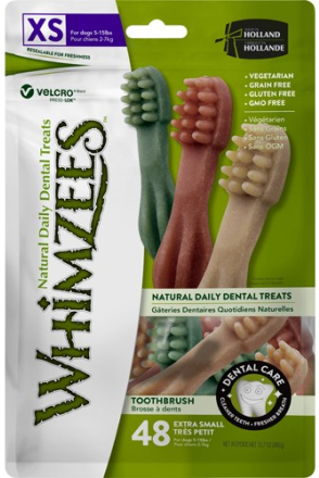 Whimzees Natural Daily Dental Treats – Tandborstar (S)