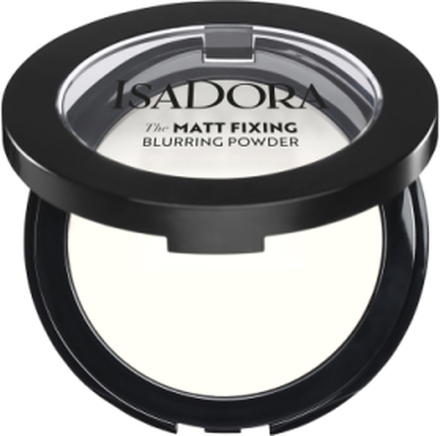 Isadora Matt Fixing Blurring Powder 10 Translucent Ansiktspudder Sminke IsaDora*Betinget Tilbud