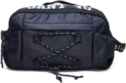 Graphic Bum Bag Accessories Bags Sports Bags Svart GANT*Betinget Tilbud