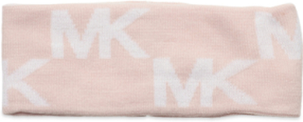 Over D Chess Mk Reversible Headband Accessories Headwear Headbands Pink Michael Kors Accessories