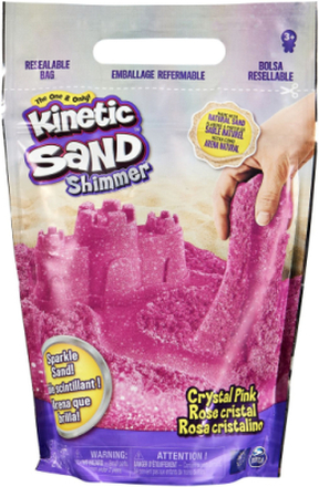 Kinetic Sand Glitter Sand Pink Toys Creativity Drawing & Crafts Craft Slime Pink Kinetic Sand