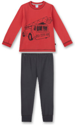 Sanetta Pyjamas Fire Engine rød