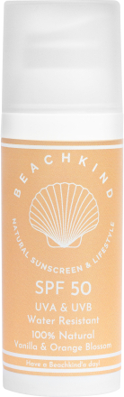 Beachkind Natural Sunscreen SPF 50 50 ml