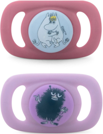 Pacifier Chilla Silic Moomin& Stinky Dance 2-Pack +4 Month Baby & Maternity Pacifiers & Accessories Pacifiers Multi/patterned Esska