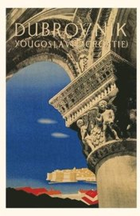 Vintage Journal Dubrovnik, Croatia Travel Poster
