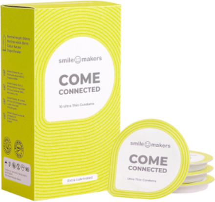 Come Connected Condoms Beauty WOMEN Sex And Intimacy Condoms Smile Makers*Betinget Tilbud