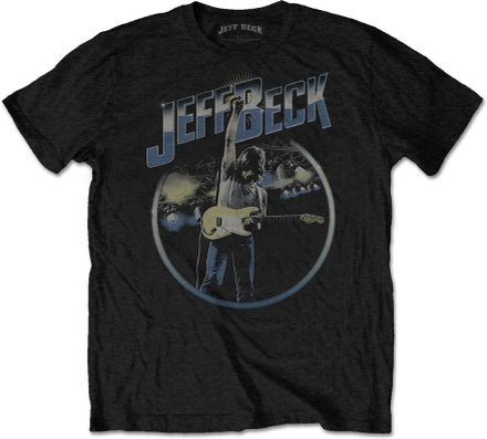 Jeff Beck: Unisex T-Shirt/Circle Stage (Large)