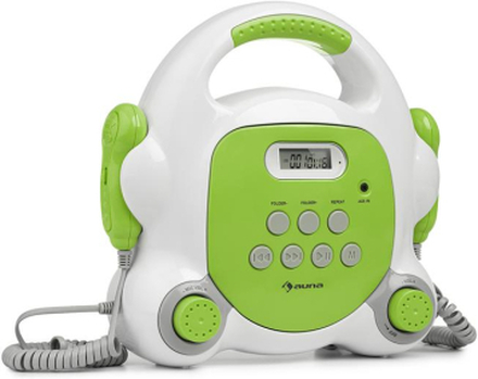 Pocket Rocker BT karaoke-player BT USB-Port MP3 2xmikrofoner grön