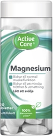 Active Care Magnesium 250 mg 120 tabletter