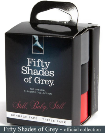 Fifty Shades of Grey - Still Baby Still Bondage Tape - Trippel Pack