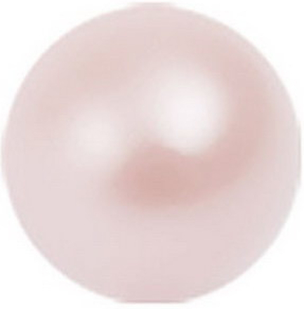 Pearl Fashion Pink - 5 mm Akrylkula till 1,6 mm stång