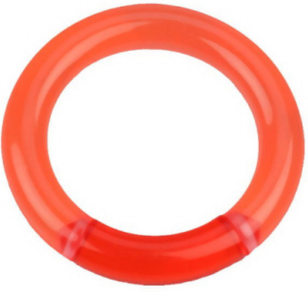 Akryl Röd Segment Ring