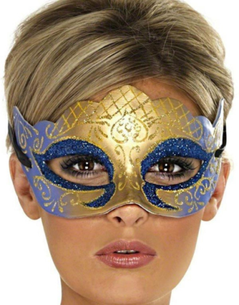 Golden Harlequin Mask