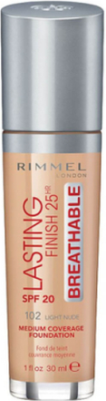 Rimmel Lasting Finish 25th Breathable SPF 20 402 Bronze 30 ml