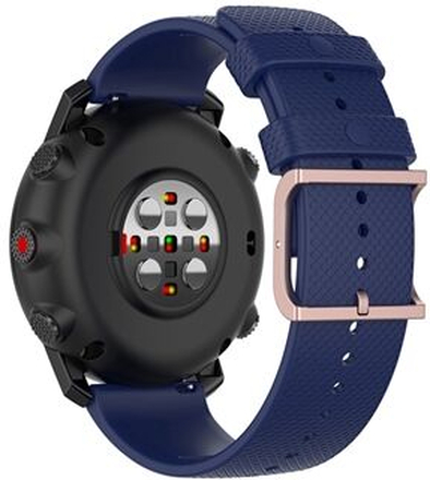 For Polar Grit X/Grit X Pro/Vantage M/Vantage M2 22mm Dots Design Square Buckle Watch Strap Silicone