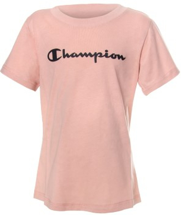 Champion Classics Crewneck T-shirt For Girls Gammelrosa bomuld 146-152