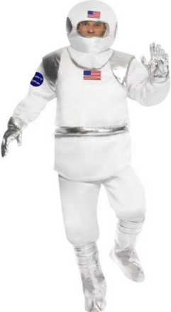 Space Man - Komplett Kostyme i Strl Onesize Medium