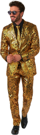 OppoSuits Golden Geo Star Kostym - 58