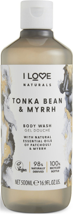 I Love Naturals Body Wash Tonka Bean & Myrrh Beauty WOMEN Skin Care Body Shower Gel Nude I LOVE*Betinget Tilbud