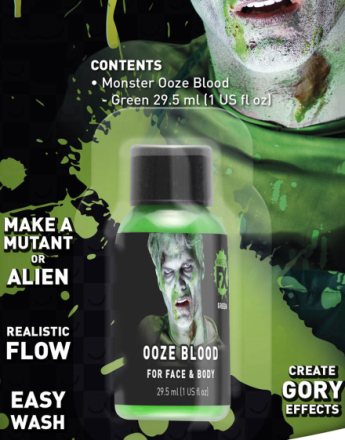 Grönt Monster Zombie Blod 29,5 ml
