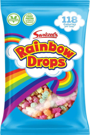 1 stk Swizzels Rainbow Drops 32 gram