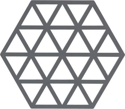 Zone Denmark - Triangles gryteunderlag silikon 16 cm grå