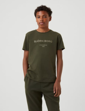 Björn Borg Borg Logo T-shirt Grön, 170