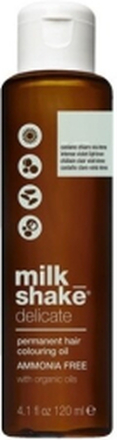 Milk Shake Milk Shake, känslig, ammoniakfri, permanent hårfärgningsolja, 4,5 , 120 ml för kvinnor