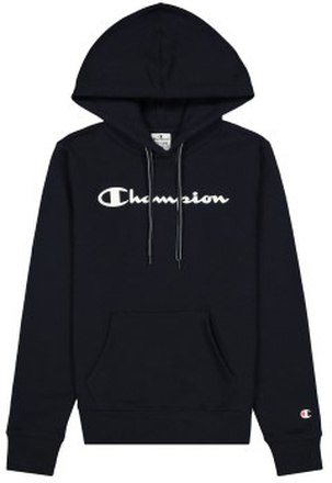 Champion Classics Women Hooded Sweatshirt Marineblå X-Large Dame