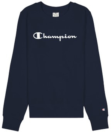 Champion American Classics Crewneck Sweatshirt W Marineblå Medium Dame