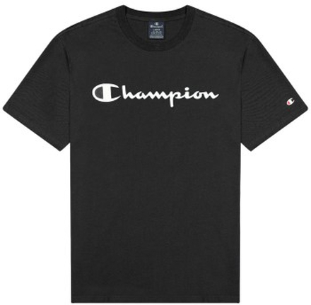 Champion Classics Crewneck T-shirt For Boys Sort bomuld 122-128