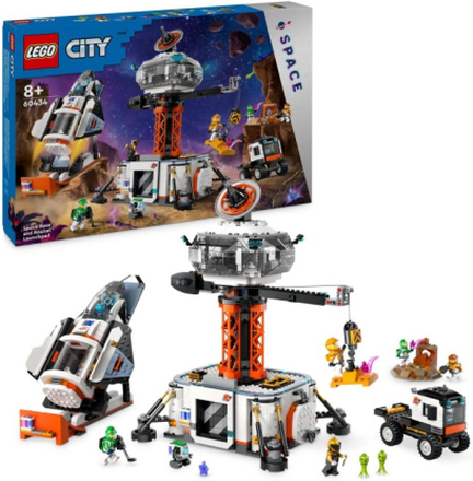 LEGO City Space 60434 Rymdbas och raketuppskjutningsramp