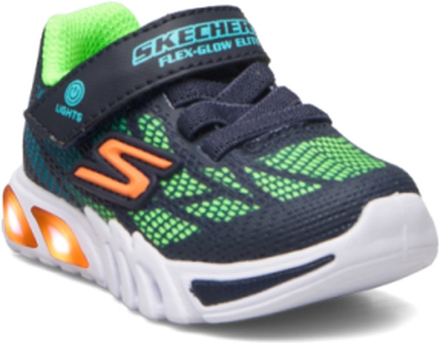 Boys Flex Glow Elite - Vorlo Shoes Sports Shoes Running-training Shoes Multi/patterned Skechers