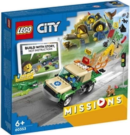 60353 LEGO City Redning av Ville Dyr i Naturen
