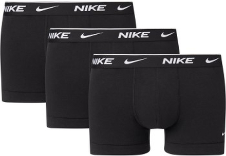 Nike 3P Everyday Essentials Cotton Stretch Trunk Svart bomull Small Herre